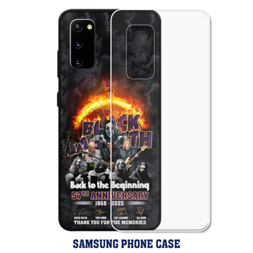 Phone Case Black Sabbath 57th Anniversary 1968-2025 Thank You For The Memories AOP - Image 3