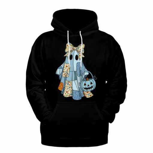 HR35T Retro Ghost Halloween Horror Characters 2D - Image 2