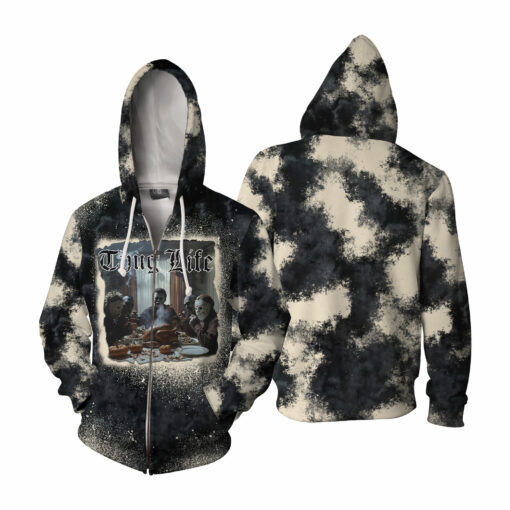 HR01T Thug Life Halloween Horror Characters AOP - Image 5