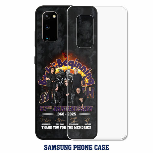 Phone Case Black Sabbath 57th Anniversary 1968-2025 Thank You For The Memories AOP V2 - Image 2