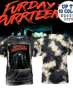 HR24T Furday the Purrteenth Halloween Horror Characters AOP