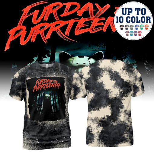 HR24T Furday the Purrteenth Halloween Horror Characters AOP