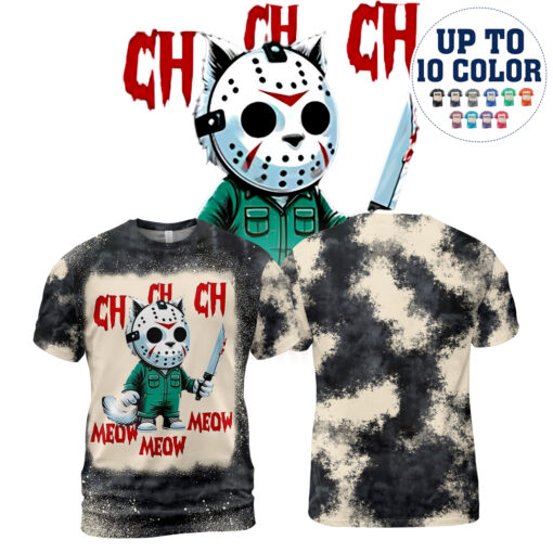 HR21T Meo Meo Meo Halloween Horror Characters AOP