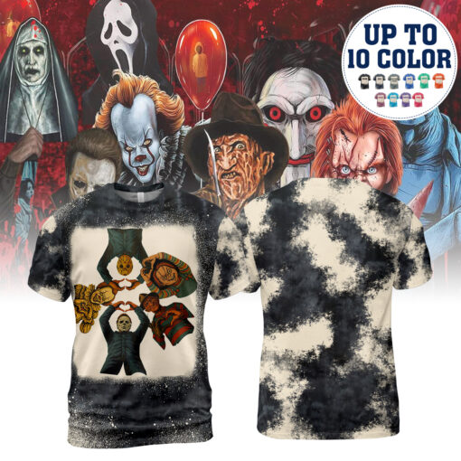 HR09T Retro Halloween Horror Characters 1 AOP