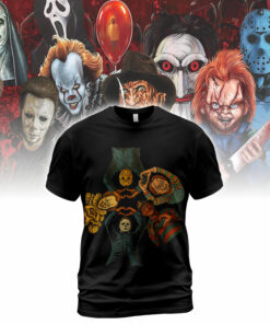 HR10T Retro Halloween Horror Characters 1 2D