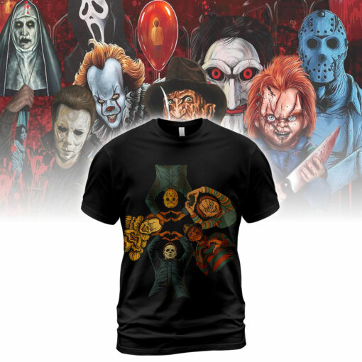 HR10T Retro Halloween Horror Characters 1 2D