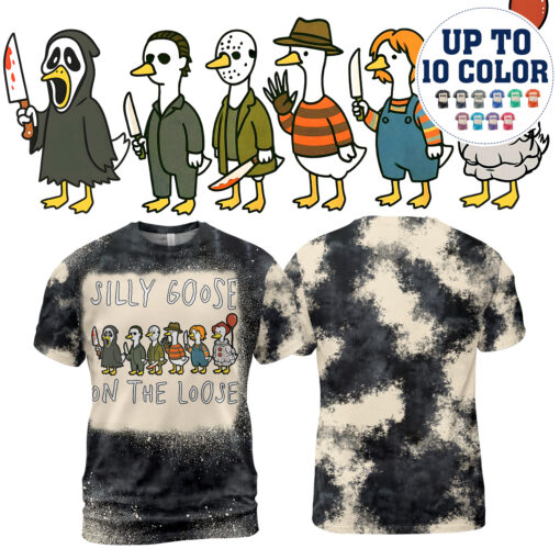 HR20T Silly Goose On The Loose Halloween Horror Characters AOP