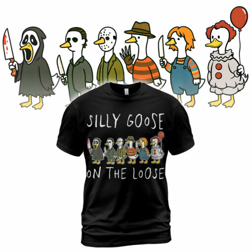 HR19T Silly Goose On The Loose Halloween Horror Characters 2D