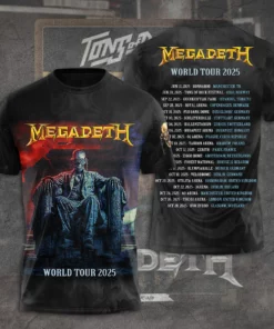 Megadeth World Tour 2025 Date