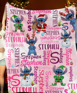 Stitch Fleece Blanket Christmas 0015