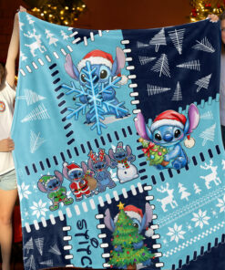 Stitch Fleece Blanket Christmas 0016