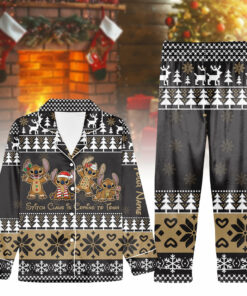 Stitch Pajama Set Christmas 05