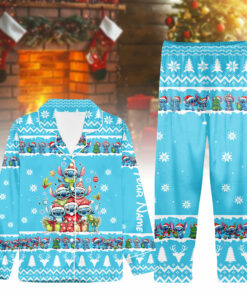 Stitch Pajama Set Christmas 10