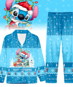 Stitch Pajama Set Christmas 1001