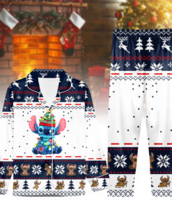 Stitch Pajama Set Christmas 06