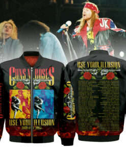 Guns N' Roses Use Your Illusion Tour (1991–1993) Bomber v2