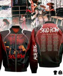 Skid Row 1991 Tour Bomber
