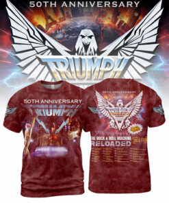 Triumph 50 Year Anniversary Red